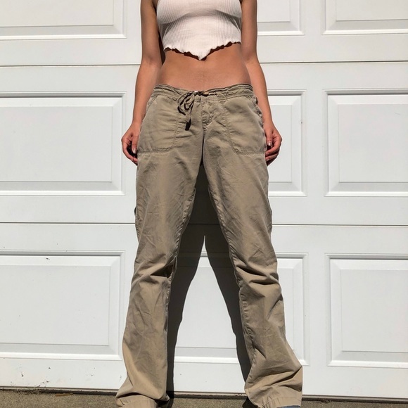 Low Rise Cargo Pants